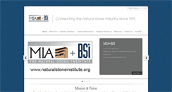 Desktop Screenshot of buildingstoneinstitute.org
